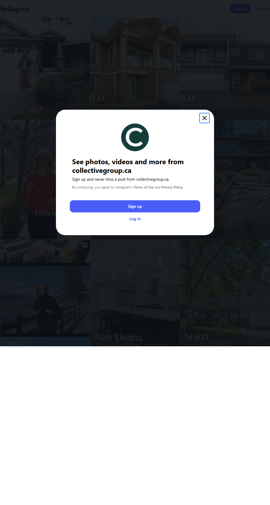 Collective Real Estate Instagram Feed